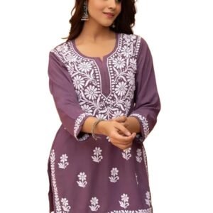 Women Rayon Regular Stylish Kurti