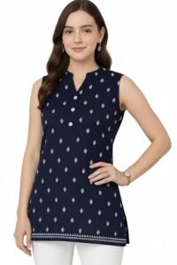 Rayon Short Kurti for Women | Tops for Jeans for Women